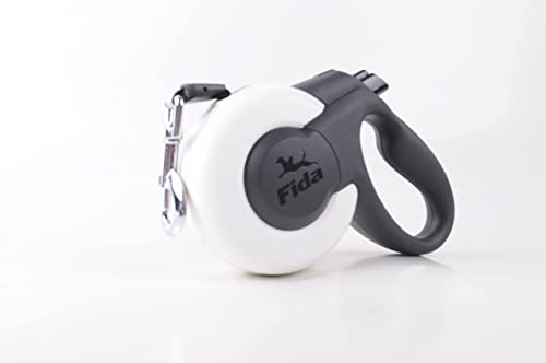 Hoerde Hundeleine L weiß Premium Qualität und Design. Band Hunde Leine, 360 Grad kein Verheddern, selbst für große Hunde Hoerde Hundeleine L weiß Premium Qualität und Design. Band Hunde Leine, 360 Grad kein Verheddern, selbst für große Hunde von Hoerde