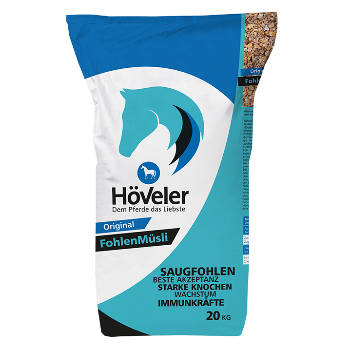Höveler Fohlenmüsli 20 kg für einen gesunden Start Höveler Fohlenmüsli 20 kg für einen gesunden Start von Höveler