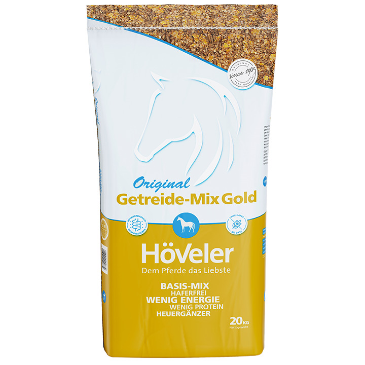 Höveler Getreide Mix Gold 20 kg Haferfreier Basis-Mix von Höveler