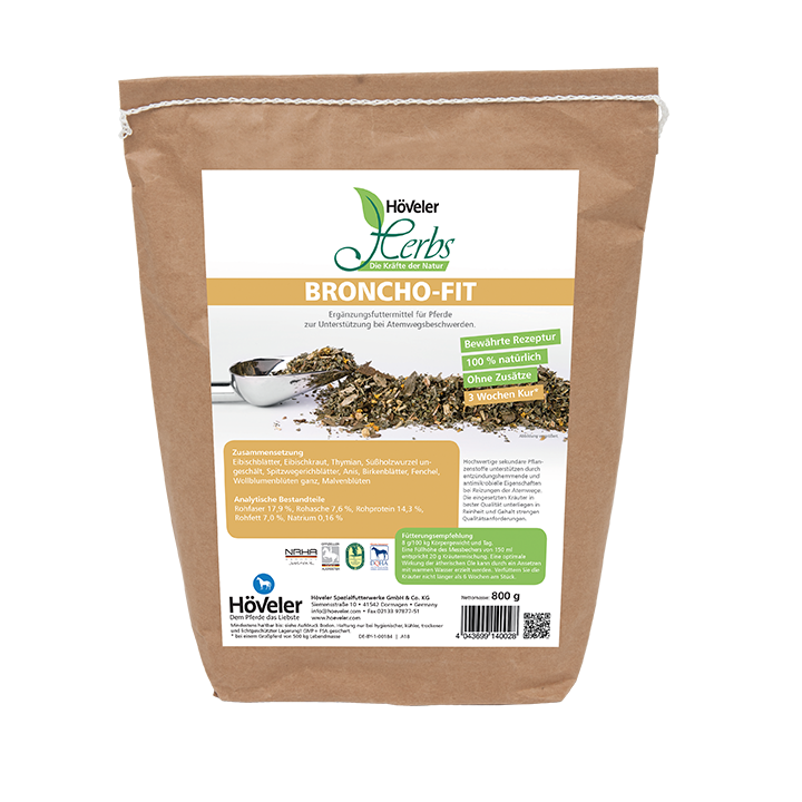 Höveler Herbs Broncho-Fit 0,8kg tief durchatmen! von Höveler