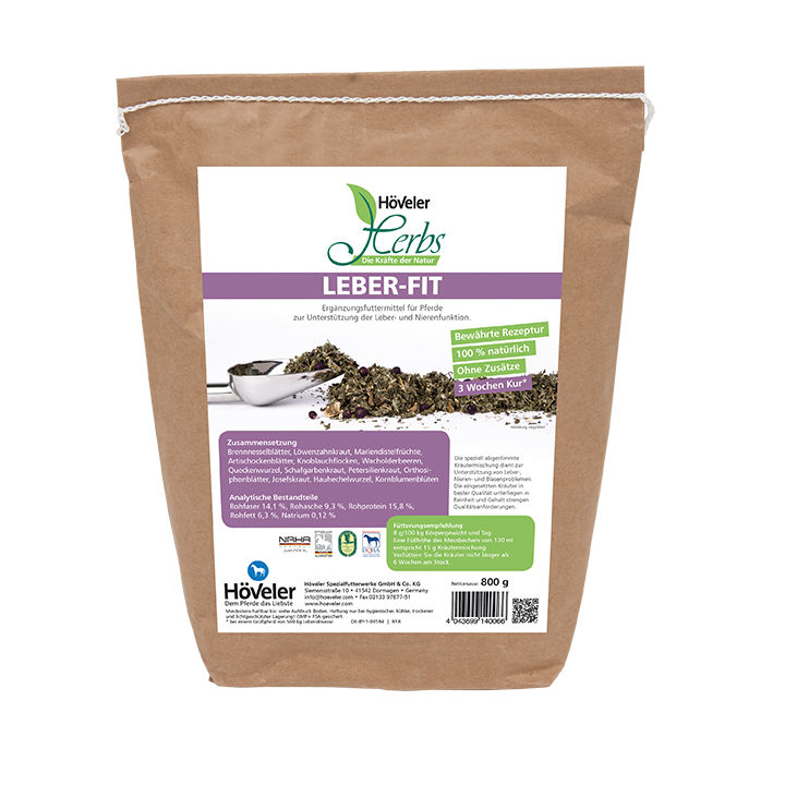 Höveler Herbs Leber-Fit 0,8kg Leber- & Nierenfuktion Höveler Herbs Leber-Fit 0,8kg Leber- & Nierenfuktion von Höveler