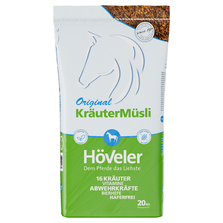 Höveler Kräuter-Müsli 20kg Die geballte Kräuterpower Höveler Kräuter-Müsli 20kg Die geballte Kräuterpower von Höveler