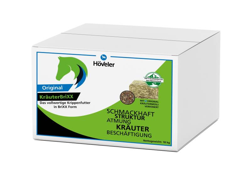 Höveler KräuterBriXX 18 kg Karton Schmackhafte Kräuter-Beschäftigung Höveler KräuterBriXX 18 kg Karton Schmackhafte Kräuter-Beschäftigung von Höveler