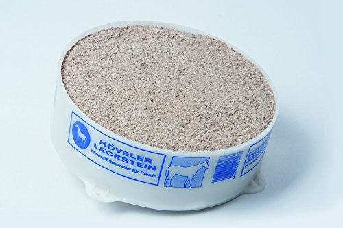 Leckstein Leckschale Mineralleckschale 2 Kg für Pferde 1-10 Stück (10 Stück) von Höveler