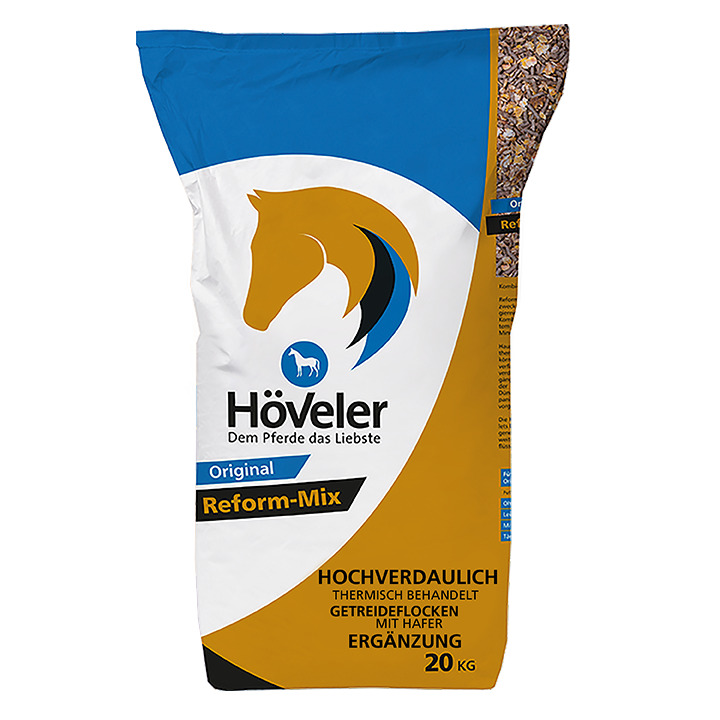 Höveler Reform Mix 20 kg Sack Kombination aus Flocken und Pellets von Höveler