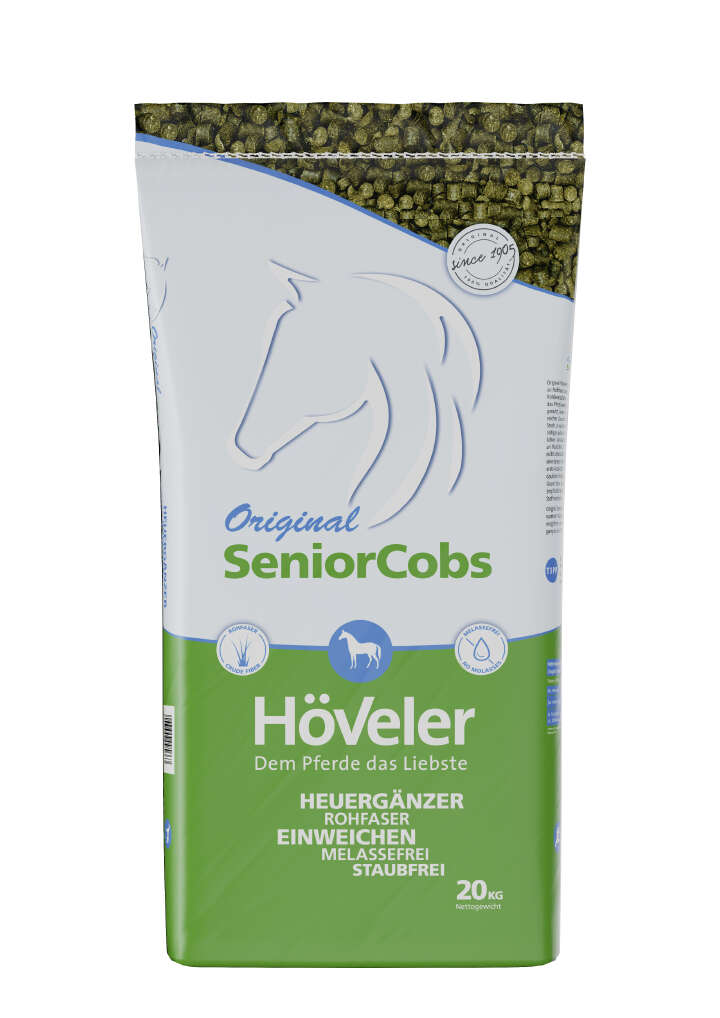 Höveler Senior-Cobs 20 kg Hochwertiger Heuersatz von Höveler