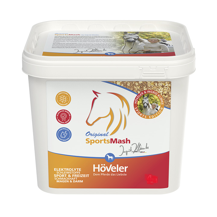 Höveler Sports Mash by Ingrid Klimke 15 kg Sack Für alle Pferde Höveler Sports Mash by Ingrid Klimke 15 kg Sack Für alle Pferde von Höveler