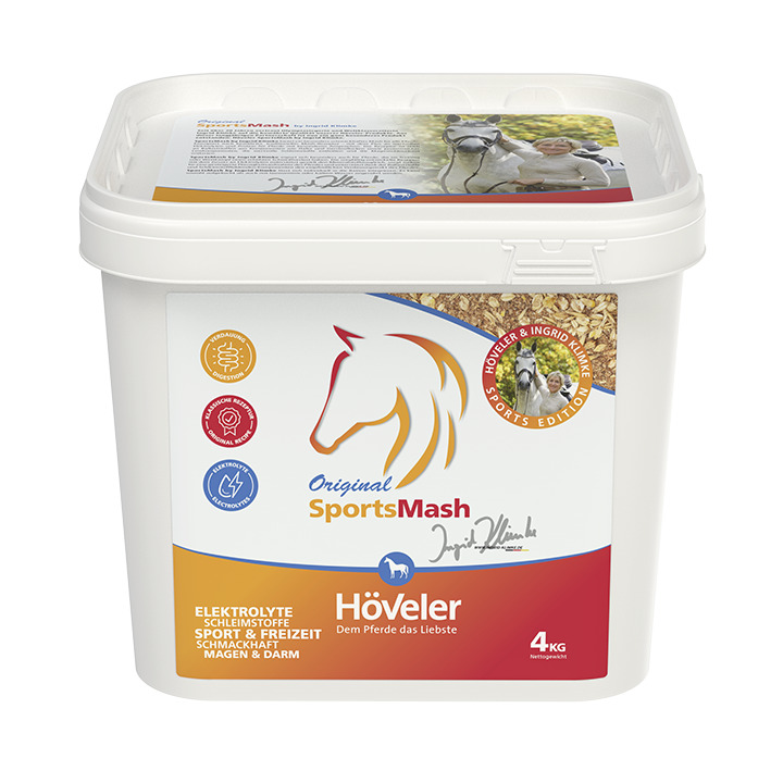 Höveler Sports Mash by Ingrid Klimke 4 kg Eimer Für alle Pferde von Höveler