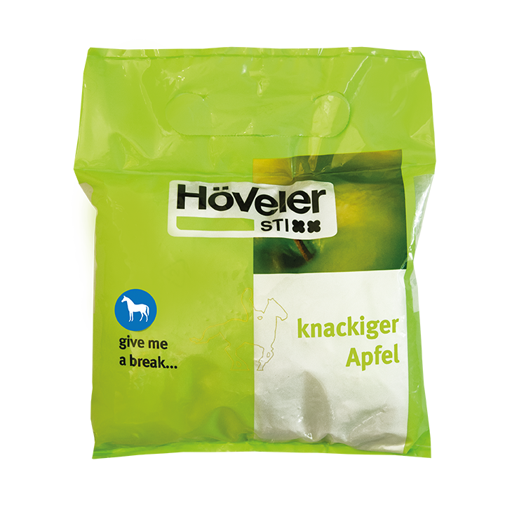 Höveler StiXX knackiger Apfel 1 kg Die knackige Pause für dein Pferd von Höveler