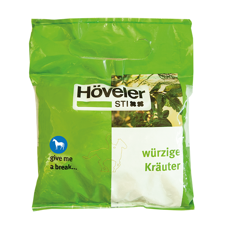 Höveler StiXX würzige Kräuter 1 kg Die würzige Pause für dein Pferd von Höveler