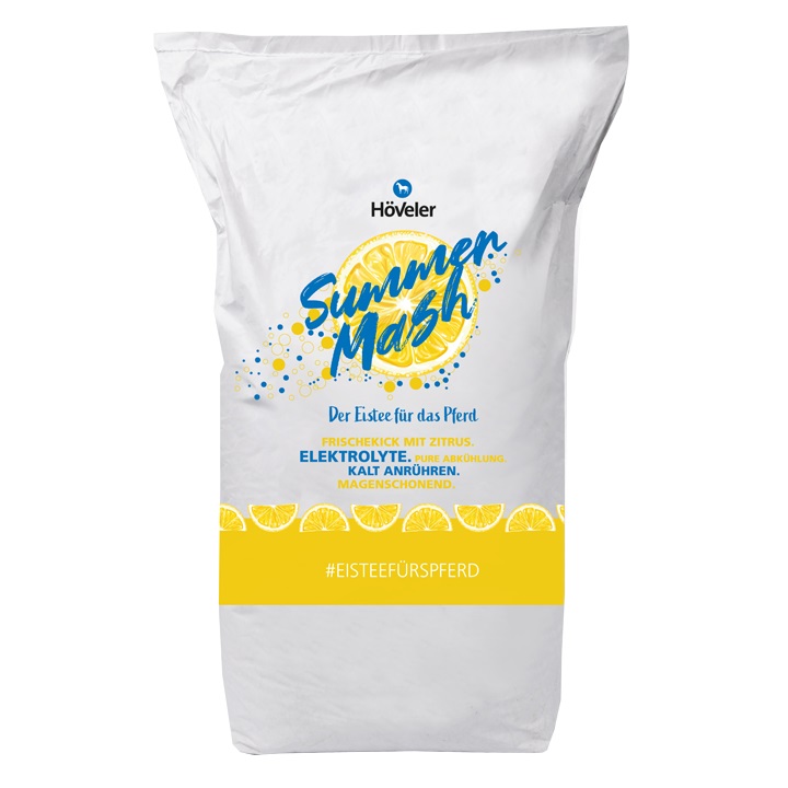 Höveler Summer Mash 15 kg Sack Erfrischender Pferde-Eistee Höveler Summer Mash 15 kg Sack Erfrischender Pferde-Eistee von Höveler
