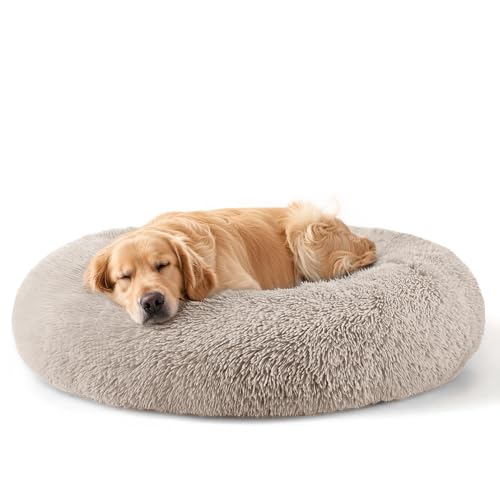 Hundebetten für große Hunde und Katzen, 81,3 cm, waschbar, unzerstörbar, extra groß, Braun Hundebetten für große Hunde und Katzen, 81,3 cm, waschbar, unzerstörbar, extra groß, Braun von Hoewina
