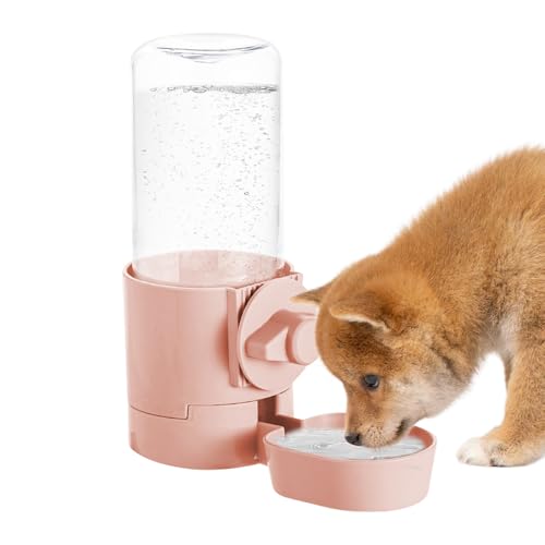 Hogvinnatil Haustierwasserspender, Hundewasserschüssel -Spender | Welpe Automatic Waterer - Haustier -Wasserspender -Suspensionsdesign für kleine mittelgroße Katzen Hunde für Wohnung Innenräume von Hogvinnatil