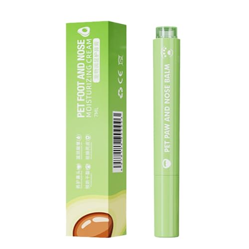Hogvinnatil HundeBalsam, KatzenBalsam | Beruhigende Fußfeuchtigkeitscreme für Haustier,Nature Safe Dog Paw Blam Protector, gleichbleibender Feuchtigkeitscreme Stift für rissige, trocken beschädigte von Hogvinnatil