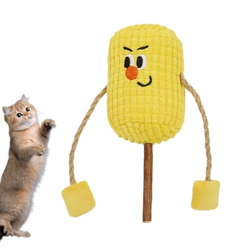 Hogvinnatil Katzenspielzeug Zauberstab, Katzenspielzeug | Beißspielzeug für Kätzchen in Maiskolbenform - Katzenspielzeug mit Katzenminze, Kätzchen-Beißspielzeug, Maiskolben-Reinigungszähne, Hogvinnatil Katzenspielzeug Zauberstab, Katzenspielzeug | Beißspielzeug für Kätzchen in Maiskolbenform - Katzenspielzeug mit Katzenminze, Kätzchen-Beißspielzeug, Maiskolben-Reinigungszähne, von Hogvinnatil