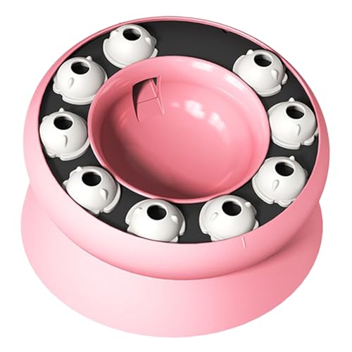 Hogvinnatil Langsam Fressender Katzennapf | Drehbarer Puzzle Futter Napf - Interaktives Futter Spiel Gegen Schlingen Langsamer Trockenfutter Napf Für Haus Wohnung Innen Außen Hogvinnatil Langsam Fressender Katzennapf | Drehbarer Puzzle Futter Napf - Interaktives Futter Spiel Gegen Schlingen Langsamer Trockenfutter Napf Für Haus Wohnung Innen Außen von Hogvinnatil