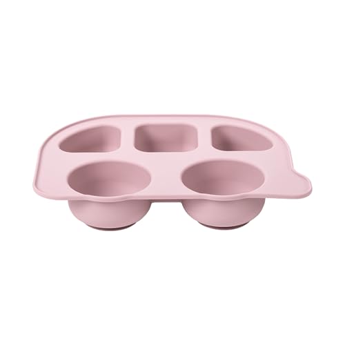 Hogvinnatil Silikon -Pet -Feeder, Haustier Silicon Feeder | Nonrutsch Silikon-Katzenfutterschale mit Fach,Hundeschüssel Fütterungstafel Geschirr Whisker freundlich für Kätzchen von Hogvinnatil
