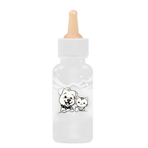 Hogvinnatil Welpenpflegeflaschen, Kätzchen -Fütterungsflasche - Babykätzchenflaschen für die Pflege | Haustier -Fütterungsnippel, Welpenmilch -Feeder, kleine Welpenfuttermittel für Kätzchen kleine von Hogvinnatil