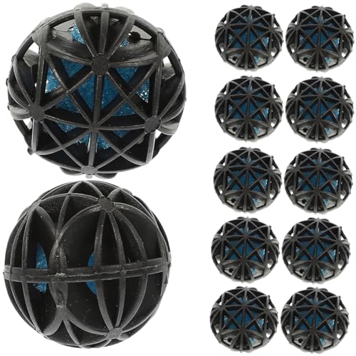 Hohopeti Aquariumfilter Multifunktionaler Aquarium Filter Medienbälle Austauschbare Filterbälle Für Fischteiche Und Aquarien 26mm Biokugeln Für Effiziente Filterung Und Optimale Wasserqualität von Hohopeti