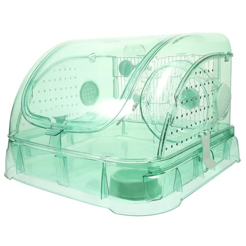 Hohopeti Acryl Hamster Tragbarer Käfig für Hamster Rennmaus Meerschweinchen Chinchilla Eichhörnchen Igel Hohopeti Acryl Hamster Tragbarer Käfig für Hamster Rennmaus Meerschweinchen Chinchilla Eichhörnchen Igel von Hohopeti