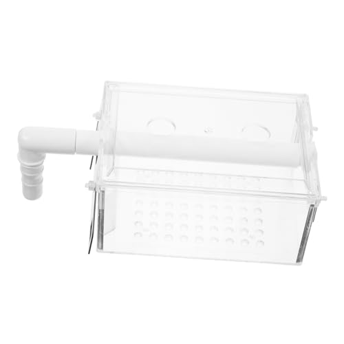 Hohopeti 1satz Multi-Layer Wandmontierte Aquarium Filtrationsbox Praktische Tropfbox Für Aquarien Mit Einfachem Design Transparent Für Verschiedene Fischgrößen von Hohopeti