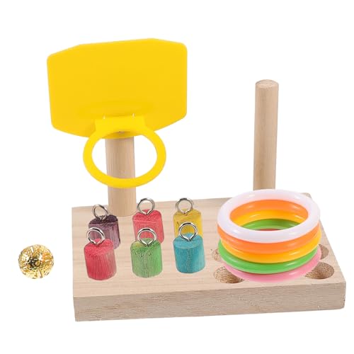 Hohopeti 1 Satz Vogeltrainingsspielzeug Vogel-Basketballspielzeug Papageienkäfigspielzeug papageienspielzeug vogelspielzeug nymphensittich Entwässerungskorb Spielzeuge Vogel Intelligenz Hohopeti 1 Satz Vogeltrainingsspielzeug Vogel-Basketballspielzeug Papageienkäfigspielzeug papageienspielzeug vogelspielzeug nymphensittich Entwässerungskorb Spielzeuge Vogel Intelligenz von Hohopeti