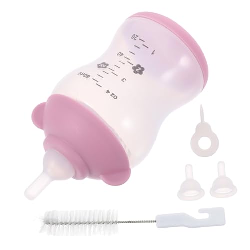 Hohopeti Kleine Fütterungsflasche Für Haustiere Katzenbaby Welpen Aufzucht Flasche Pet Pflege Zubehör Mit Aus Hochwertigem Pp Und Robust Und Gesundheitlich Unbedenklich von Hohopeti