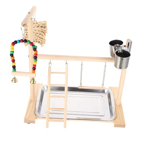 Hohopeti 1 Satz Papageienspielplatz Papagei Spielt Spielzeug Vogel Interaktives Spielzeug Vogelschaukel Aus Holz Haustierleiter-Spielplatz Fußspielzeug Für Sittiche Hölzern Der Vogel Taube Hohopeti 1 Satz Papageienspielplatz Papagei Spielt Spielzeug Vogel Interaktives Spielzeug Vogelschaukel Aus Holz Haustierleiter-Spielplatz Fußspielzeug Für Sittiche Hölzern Der Vogel Taube von Hohopeti