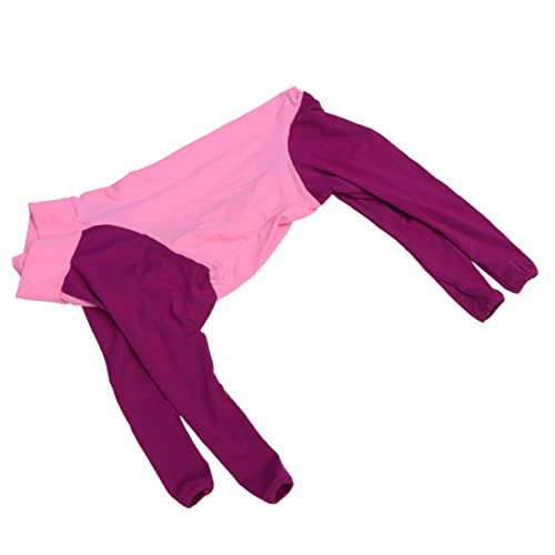 Hohopeti 1pc Hund Mantel Für Große Ganzkörper Hund Overall Kleidung Bequeme Strick von Hohopeti