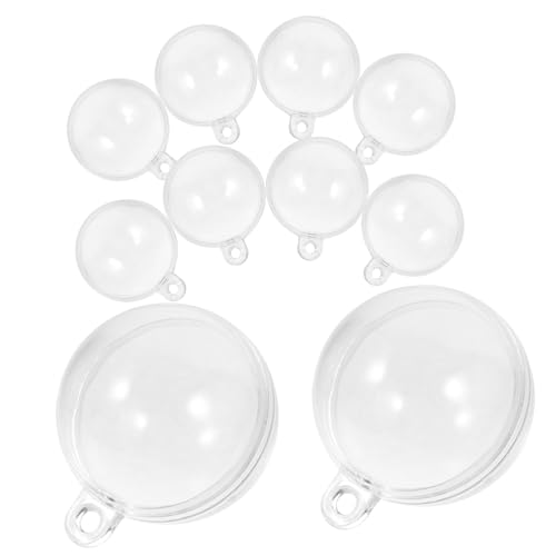 Hohopeti 10 Stücke Aquarium Ornamente Fillable Ornament Xmas Party Dekoration Fillable Dekoration von Hohopeti