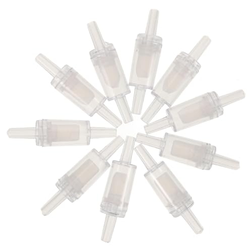 Hohopeti Aquarium-zubehör 10 Stück Rückschlagventile Für Aquarien 4 5 Mm Spitzenloch Absperrventile Wasserpumpensteuerung Kein Rückfluss von Hohopeti