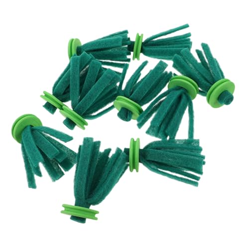 Hohopeti 10 Stück Teiliges Aquarium Laichmop Schwimmender Fischlaich Schutzmop für Präzise Eieraufnahme Innovative Aufhängetechnik für Zuchtbecken und Fischbrutstationen von Hohopeti