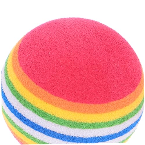 Hohopeti 10 Stück Teiliges Eva Regenbogenball Interaktives Schwimmspielzeug für Katzen und Kätzchen Leicht Langlebig Zufällige Farben für Kauspielzeug Training und Hohopeti 10 Stück Teiliges Eva Regenbogenball Interaktives Schwimmspielzeug für Katzen und Kätzchen Leicht Langlebig Zufällige Farben für Kauspielzeug Training und von Hohopeti