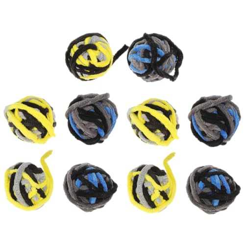 Hohopeti Interaktives Katzen-Plüschball-Set 10-teilig für Kätzchen Katzen zum Kratzen Beißen Spielen sichere Materialien Hohopeti Interaktives Katzen-Plüschball-Set 10-teilig für Kätzchen Katzen zum Kratzen Beißen Spielen sichere Materialien von Hohopeti