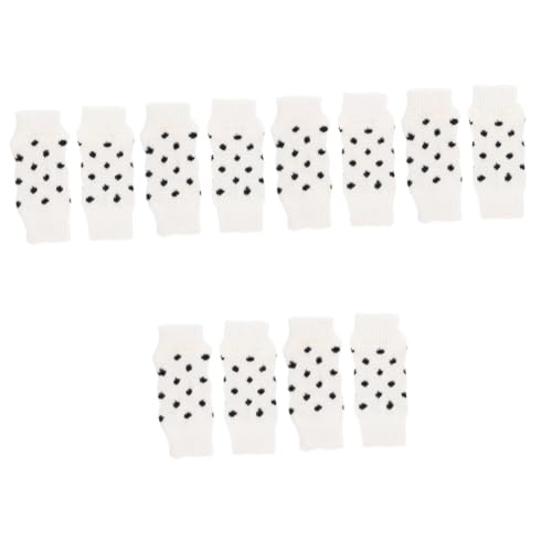 Hohopeti 12 STK Cartoon-Socken Anti-Katzen-Socken hundebein socken Knöchelbandage für Hunde hundesocken Dog Socks sockenschuhe Beingelenksocken verschleißfeste Beinstrümpfe Elasthan Weiß Hohopeti 12 STK Cartoon-Socken Anti-Katzen-Socken hundebein socken Knöchelbandage für Hunde hundesocken Dog Socks sockenschuhe Beingelenksocken verschleißfeste Beinstrümpfe Elasthan Weiß von Hohopeti