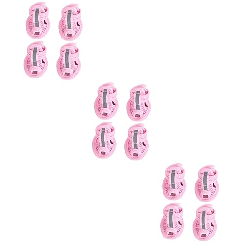 Hohopeti 12 STK Haustierschuhe Überschuhe Chihuahua-Schuhe Hundeschuhe Mittelgroße Hunde Pudel Züchten Mesh-Stiefel Für Hunde Welpenversorgung Hund Sandalen Sommerliche Hundestiefel Rosa Hohopeti 12 STK Haustierschuhe Überschuhe Chihuahua-Schuhe Hundeschuhe Mittelgroße Hunde Pudel Züchten Mesh-Stiefel Für Hunde Welpenversorgung Hund Sandalen Sommerliche Hundestiefel Rosa von Hohopeti