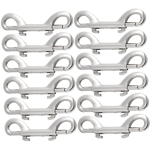 Hohopeti Karabinerhaken aus Zinklegierung mit doppelseitigem Bolzen Karabinerhaken für Haustierleinen Metallkarabinerhaken für Hundeleinen Rucksäcke Hohopeti Karabinerhaken aus Zinklegierung mit doppelseitigem Bolzen Karabinerhaken für Haustierleinen Metallkarabinerhaken für Hundeleinen Rucksäcke von Hohopeti
