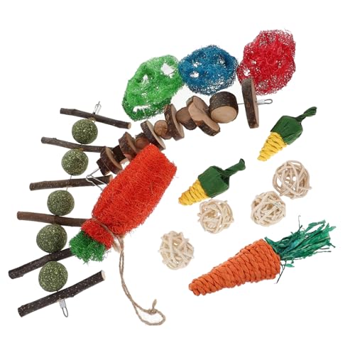 Hohopeti 16stücke Teiliges Kauspielzeug Für Meerschweinchen Und Hamster Natürliches Holzspielzeug Zahnpflege Für Kleintiere Für Nager Und Papageien Spielzeug Zur Gesundheitsförderung Hohopeti 16stücke Teiliges Kauspielzeug Für Meerschweinchen Und Hamster Natürliches Holzspielzeug Zahnpflege Für Kleintiere Für Nager Und Papageien Spielzeug Zur Gesundheitsförderung von Hohopeti