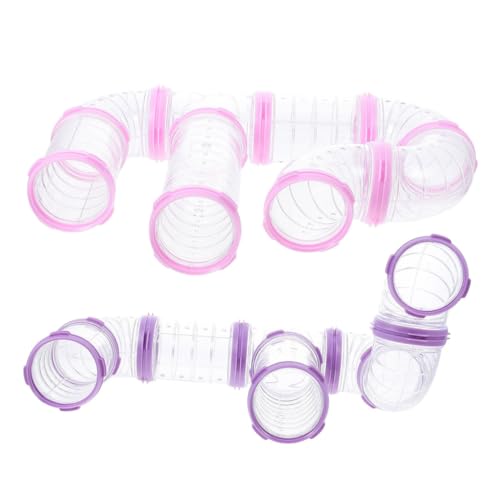 Hohopeti 16 stücke Hamster Rohr Tracks Kunststoff Hamster Spielzeug Tunnel Käfig Zubehör Set für Haustiere Hohopeti 16 stücke Hamster Rohr Tracks Kunststoff Hamster Spielzeug Tunnel Käfig Zubehör Set für Haustiere von Hohopeti