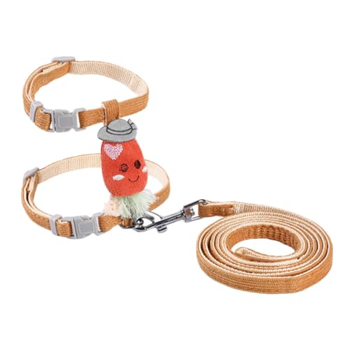 Hohopeti Katzengeschirr Cartoon Karotte Katze Leine Mit Entzückendem Kätzchen Harness Für Katzen Und Kitten Als Haustier Katzenbedarf Hohopeti Katzengeschirr Cartoon Karotte Katze Leine Mit Entzückendem Kätzchen Harness Für Katzen Und Kitten Als Haustier Katzenbedarf von Hohopeti