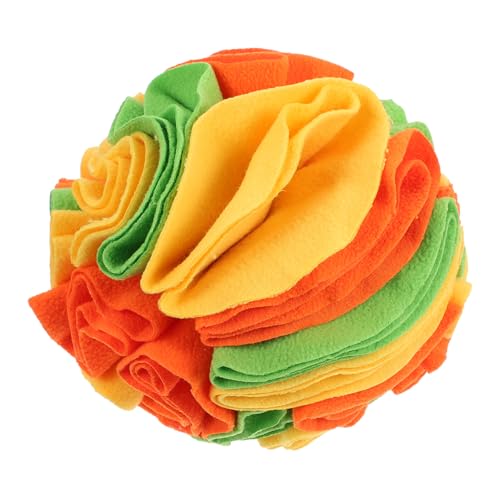 Hohopeti 1Stk Hundeschnüffelball Puzzle-Spielzeug Gehirnspielzeug Schnüffelspielzeug für Haustiere Interactive Dog Toys Dog chew Toy Heimtierbedarf Kauspielzeug für Hunde Polarfleece Hohopeti 1Stk Hundeschnüffelball Puzzle-Spielzeug Gehirnspielzeug Schnüffelspielzeug für Haustiere Interactive Dog Toys Dog chew Toy Heimtierbedarf Kauspielzeug für Hunde Polarfleece von Hohopeti