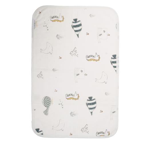 Hohopeti Trainingsunterlage Für Haustiere 5-lagig Geruchsneutral Für Zuhause Fischmuster 45 X 29 cm von Hohopeti