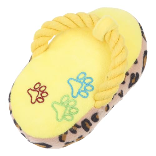 Hohopeti 1stk Spielzeug Sandalenhund Quietscht Hund Stofftier Hund Quietschendes Bündel Haustier Hund Molar Versorgung Ausgestopfter Welpe Weiche Hundehausschuhe Yellow Plüsch Hohopeti 1stk Spielzeug Sandalenhund Quietscht Hund Stofftier Hund Quietschendes Bündel Haustier Hund Molar Versorgung Ausgestopfter Welpe Weiche Hundehausschuhe Yellow Plüsch von Hohopeti