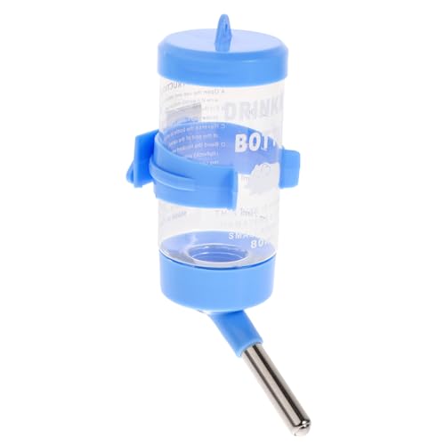 Hohopeti 1stk Taoxin Wasserspender Zweizweck-futternapf Wasserflaschenhalter Für Hamster Haustierzubehör Futterautomat Für Kaninchen Slow Feeder Hundenapf Erhöhte Hundenäpfe Blue von Hohopeti