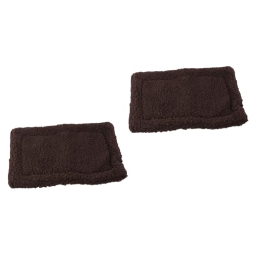 Hohopeti 2 Stück Haustier Schlafmatte 30x20cm Hamster Warmes Kissen Heimtierbedarf Hamster Pad Bequem Tragbar Hohopeti 2 Stück Haustier Schlafmatte 30x20cm Hamster Warmes Kissen Heimtierbedarf Hamster Pad Bequem Tragbar von Hohopeti