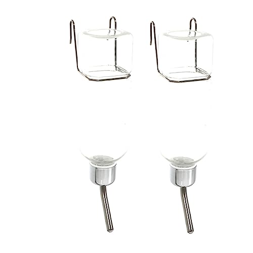 Hohopeti 2er-Pack Haustier-Wasserspender zum Aufhängen für Hunde und Katzen automatischer Trinkbrunnen 350 ml große Kapazität sicher Hohopeti 2er-Pack Haustier-Wasserspender zum Aufhängen für Hunde und Katzen automatischer Trinkbrunnen 350 ml große Kapazität sicher von Hohopeti