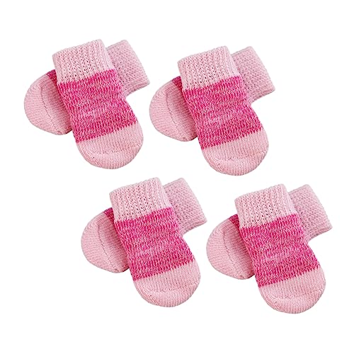 Hohopeti Elastisches Hundesocken-Set Socken Für Hunde Bequemes Robustes Stilvolles Hundeaccessoire Hohopeti Elastisches Hundesocken-Set Socken Für Hunde Bequemes Robustes Stilvolles Hundeaccessoire von Hohopeti