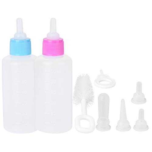 Hohopeti 2 Sätze Pet Nursing Kit von Aufzuchtflaschen für Haustiere Fütterungsset für Welpen und Kätzchen Blau Aus Lebensmittelechtem und Praktisch und Tragbar für Unterwegs Hohopeti 2 Sätze Pet Nursing Kit von Aufzuchtflaschen für Haustiere Fütterungsset für Welpen und Kätzchen Blau Aus Lebensmittelechtem und Praktisch und Tragbar für Unterwegs von Hohopeti