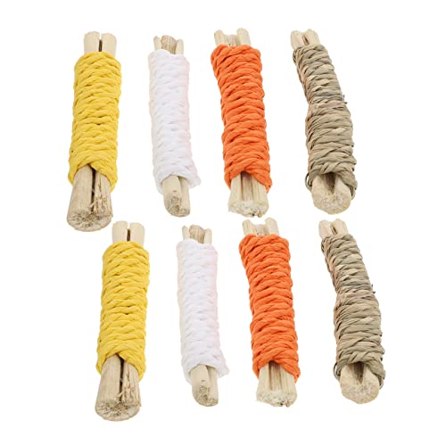 Hohopeti 2sätze Kleintier Kauspielzeug Für Hamster Zahngesundheit Spielzeug Molarstäbe Für Hamster Und Kaninchen Für Haustiere Fördert Spiel Und Bewegung Hochwertige Verarbeitung von Hohopeti