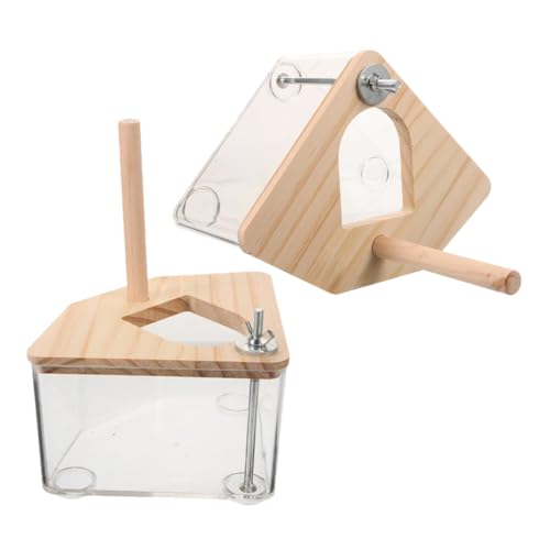 Hohopeti Papageien-nistkasten Sittich-lebensraum-Box Für Ziervögel Vogelhaus Schnelle Montage Hohopeti Papageien-nistkasten Sittich-lebensraum-Box Für Ziervögel Vogelhaus Schnelle Montage von Hohopeti